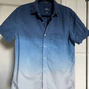 American Eagle Ombre Men's Jean Shirt